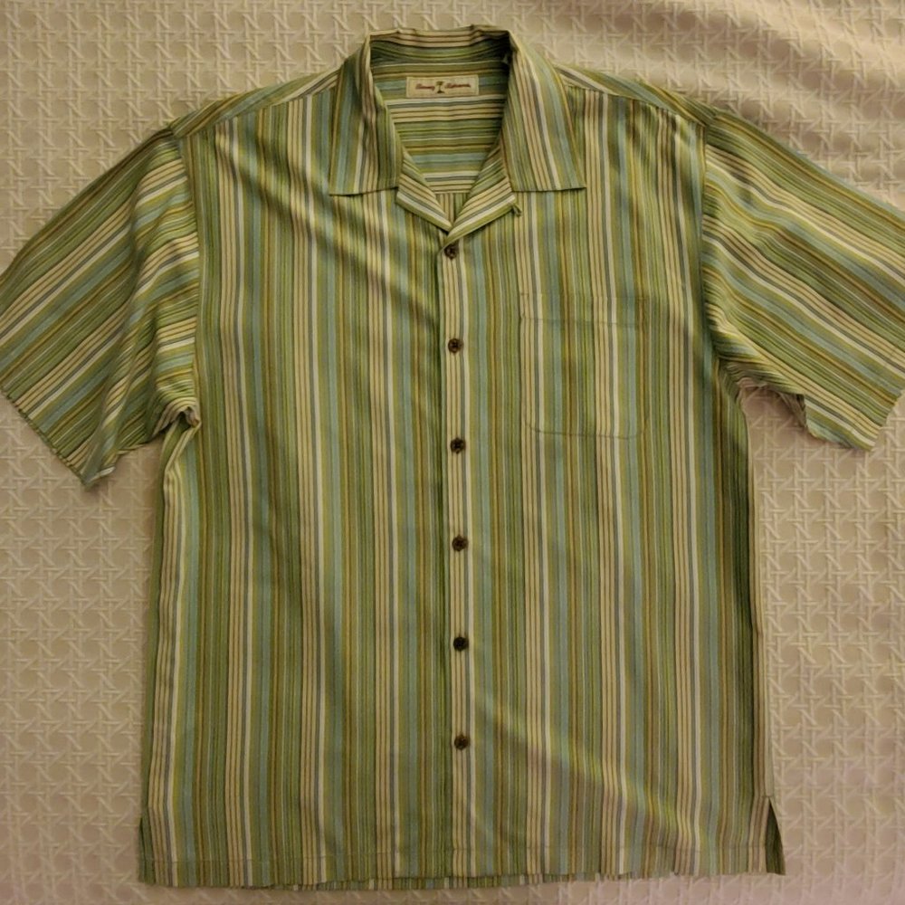 Tommy Bahama RN 86549 Striped Shirt